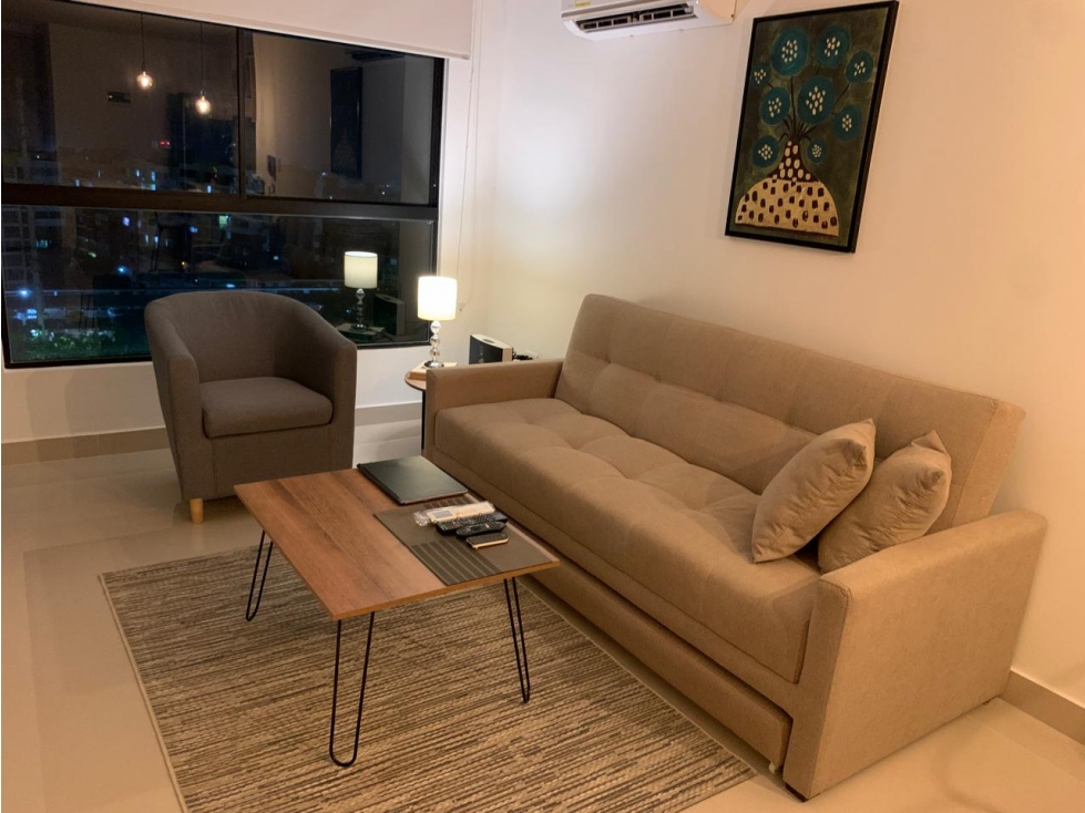 ARRIENDO APARTAESTUDIO AMOBLADO RIOMAR
