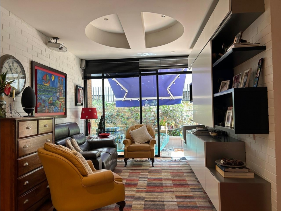 Apto en la Cabrera exterior con balcon y terraza — foto 6