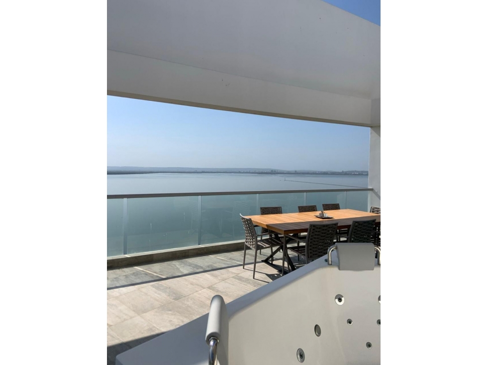 MBF177- VENDO PENTHOUSE ESPECTACULAR EN CARTAGENA