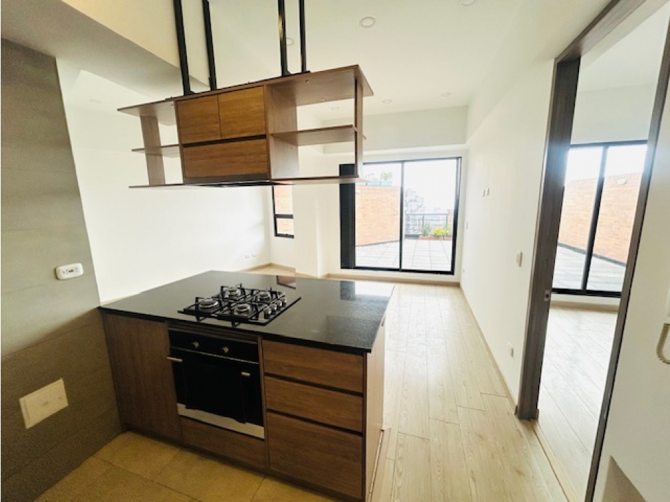 Apto. Chapinero con terraza privada en 7mo piso
