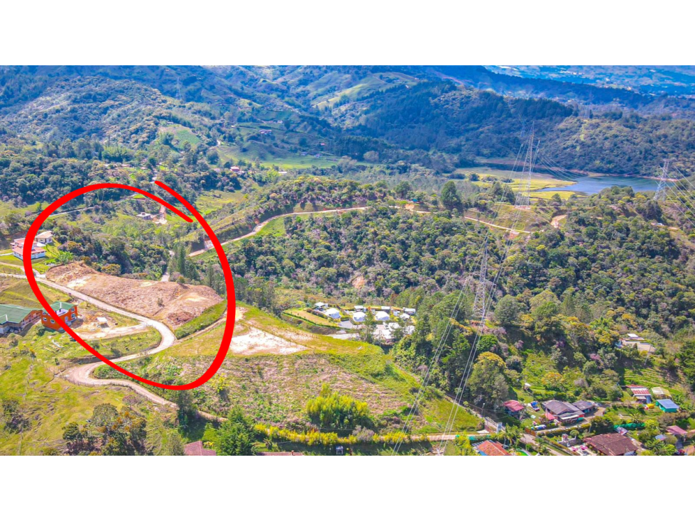 Lote en Guatapé, perfecto para glamping o vivienda campestre