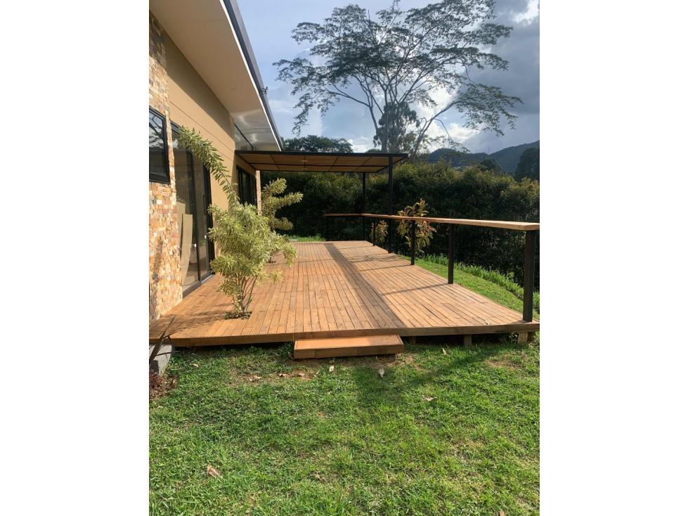 Venta casa campestre en El Carmen de Viboral para estrenar con vista. — foto 3