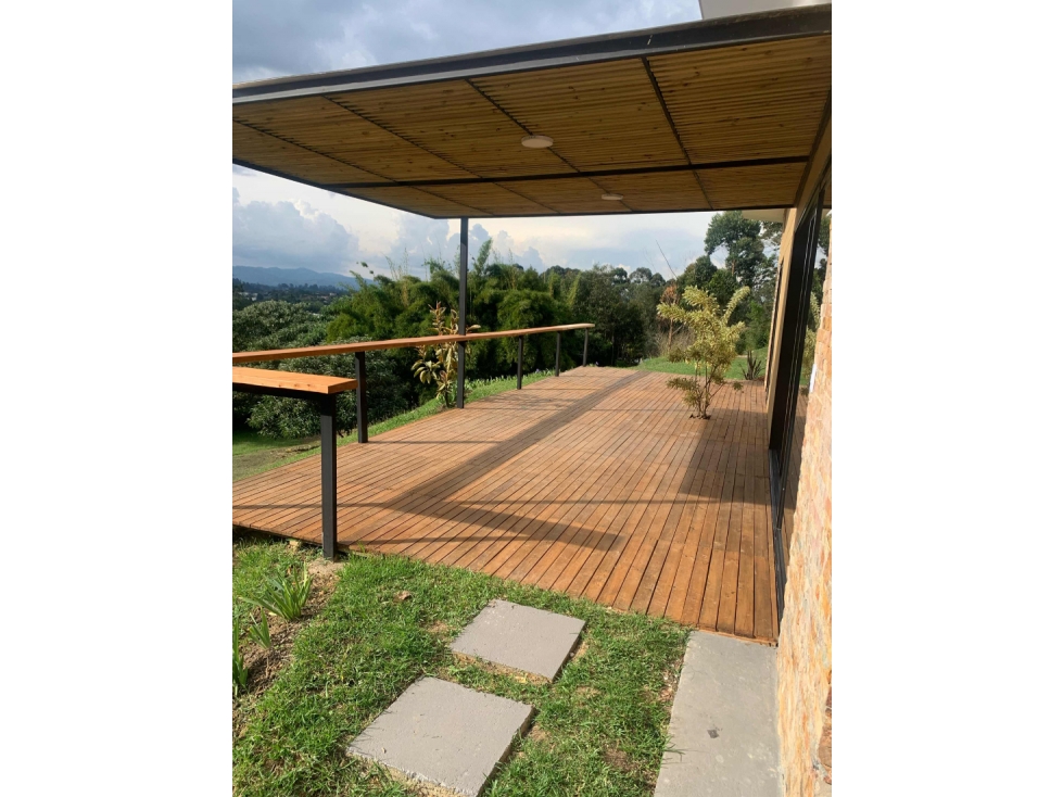Venta casa campestre en El Carmen de Viboral para estrenar con vista. — foto 4