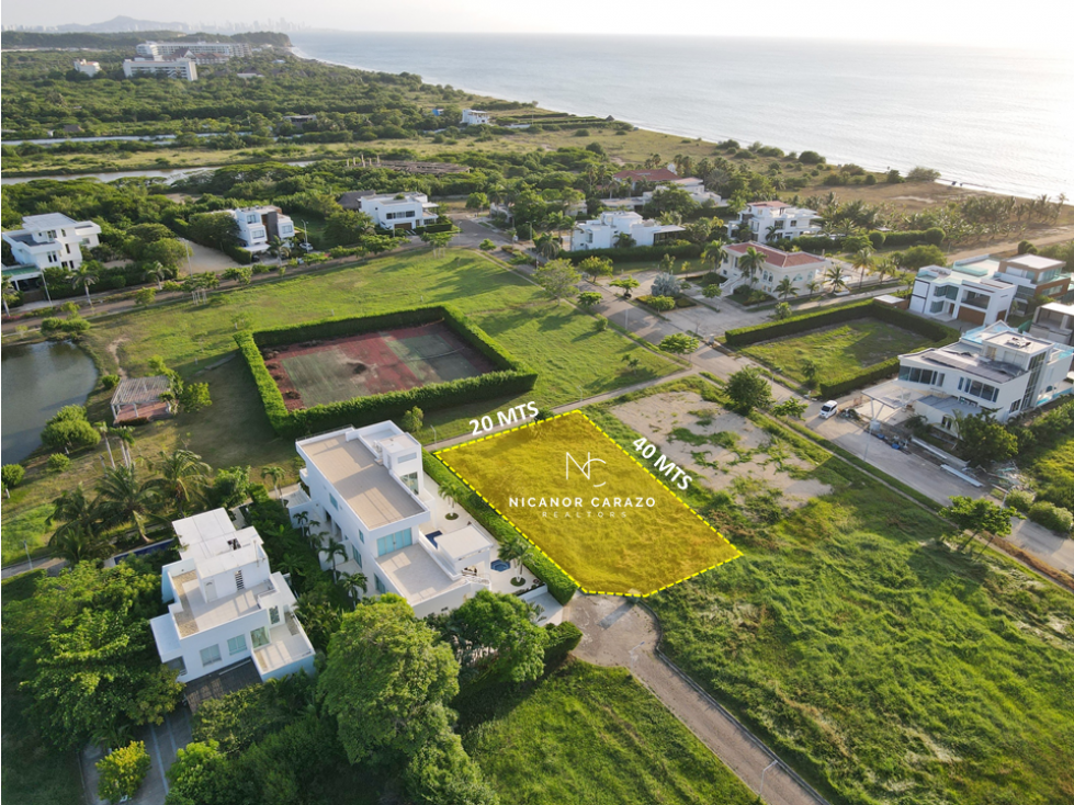 Venta lote de 782 mts2 en Palma Real Cartagena | Manzanillo del mar — foto 2
