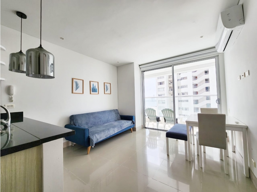 VENTA APARTAMENTO 1 HABITACION MURANO ELITE BOCAGRANDE CARTAGENA