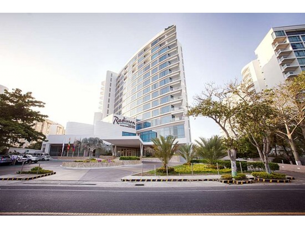 Vendemos suite hotelera en Hotel Radisson Cartagena de indias