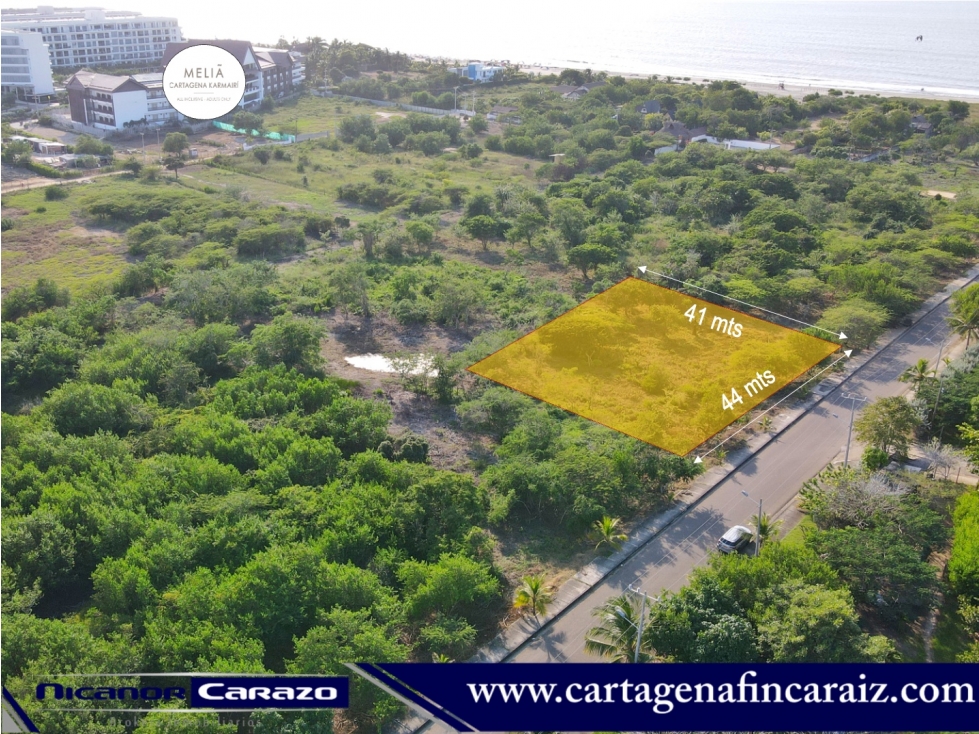 Venta lote de terreno cerca al Mar Caribe Manzanillo del mar Cartagena