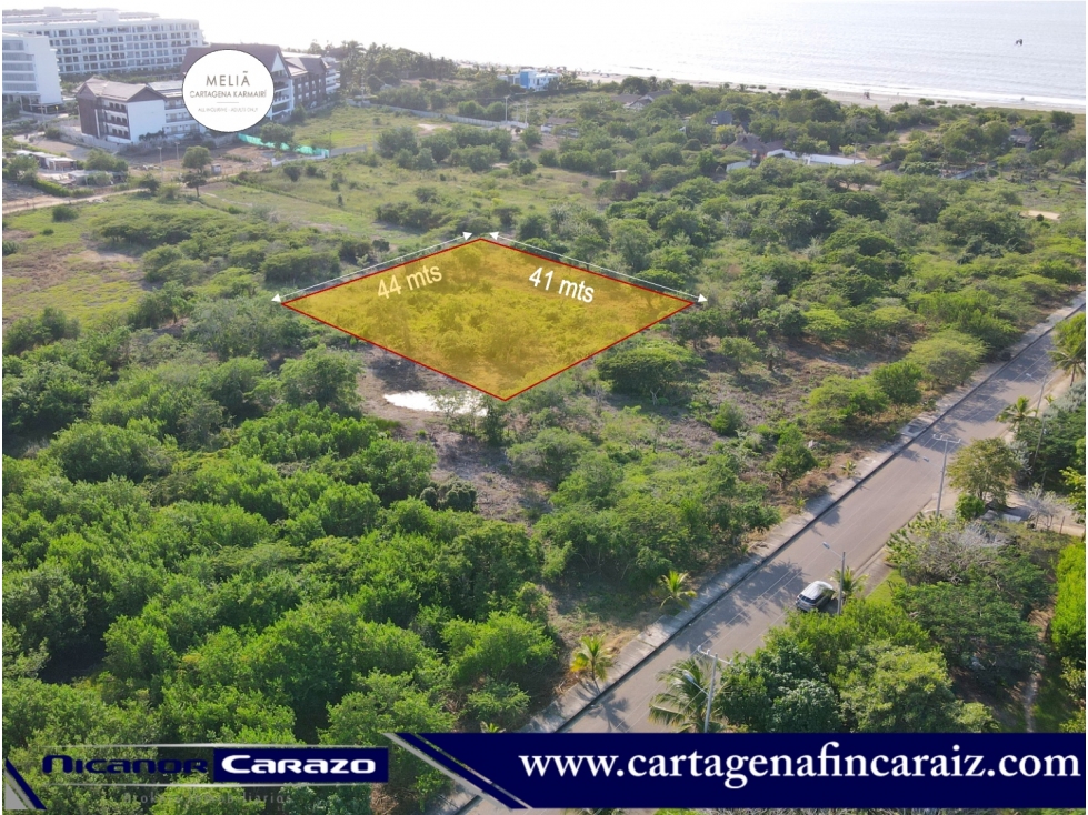 Venta lote de terreno cerca al Mar Caribe Manzanillo del mar Cartagena — foto 2