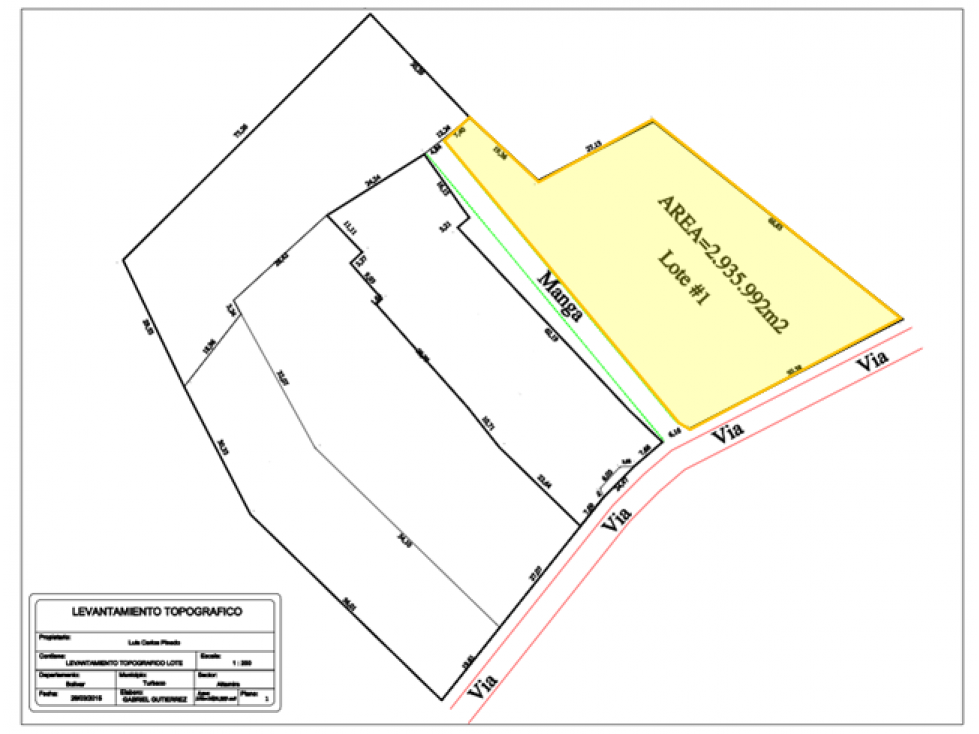 VENTA lote de Terreno Sector Altamira en TURBACO BOLIVAR — foto 3