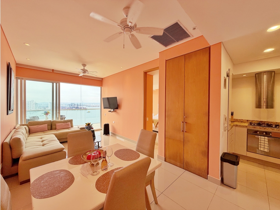 VENTA apartamento 1 HABITACION Condominio H2 en BOCAGRANDE Cartagena — foto 3