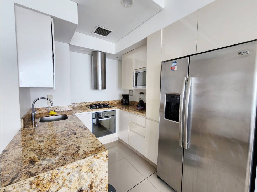 VENTA APARTAMENTO 1 ALCOBA EDIFICIO H2 PLAZA BOCAGRANDE CARTAGENA — foto 6