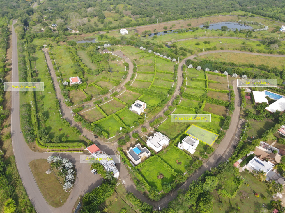 Venta lote para construir en la Zona Norte en CLUB DEL NOGAL — foto 2