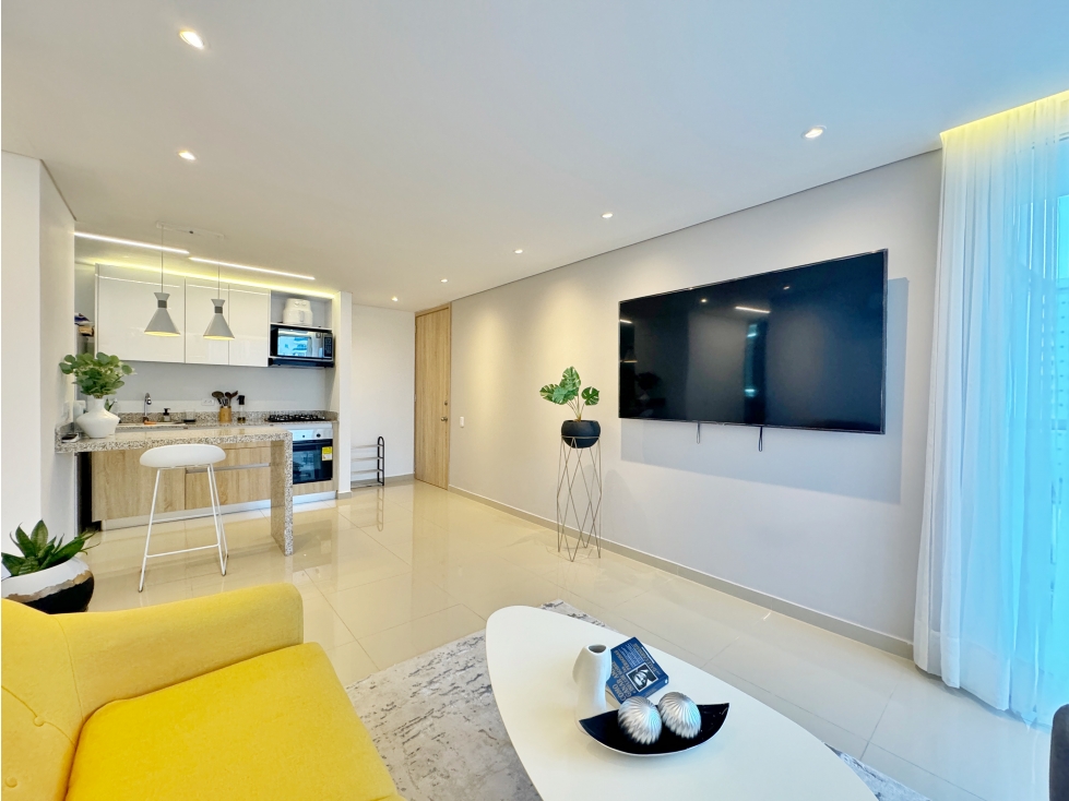 Venta apartamento 2 alcobas en Edificio Crux en Manga Cartagena