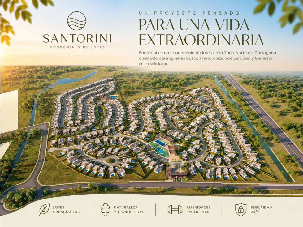 SANTORINI: Casas en Refugio del Mar | Zona Norte Cartagena — foto 2