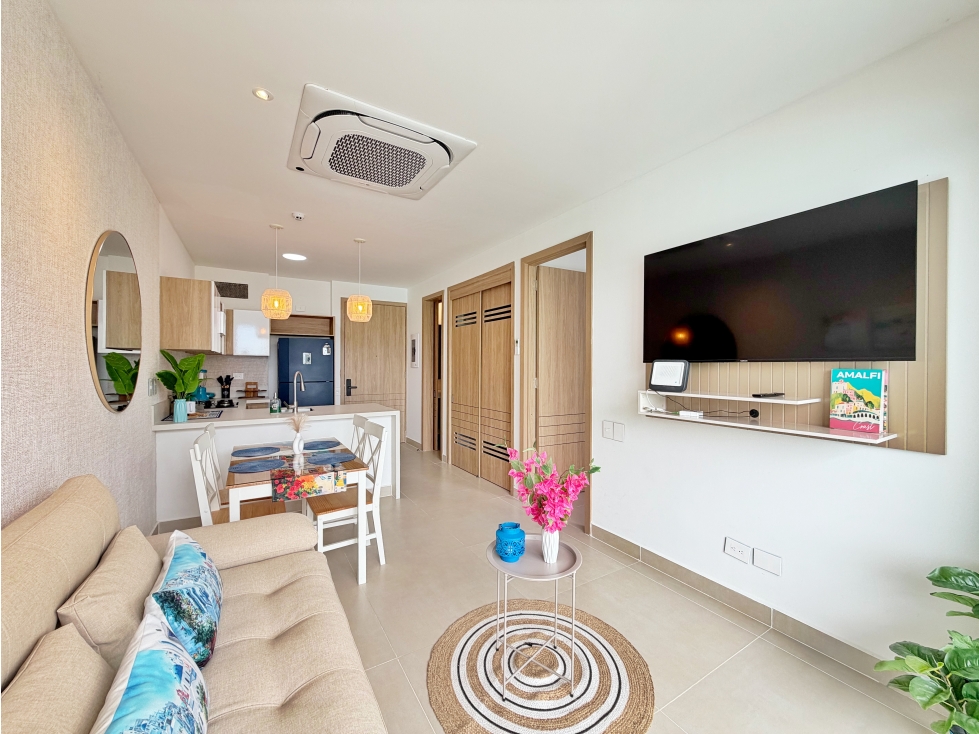 VENTA apartamento 1 alcoba BAIA KRISTAL Vista al LAGO Cartagena — foto 2