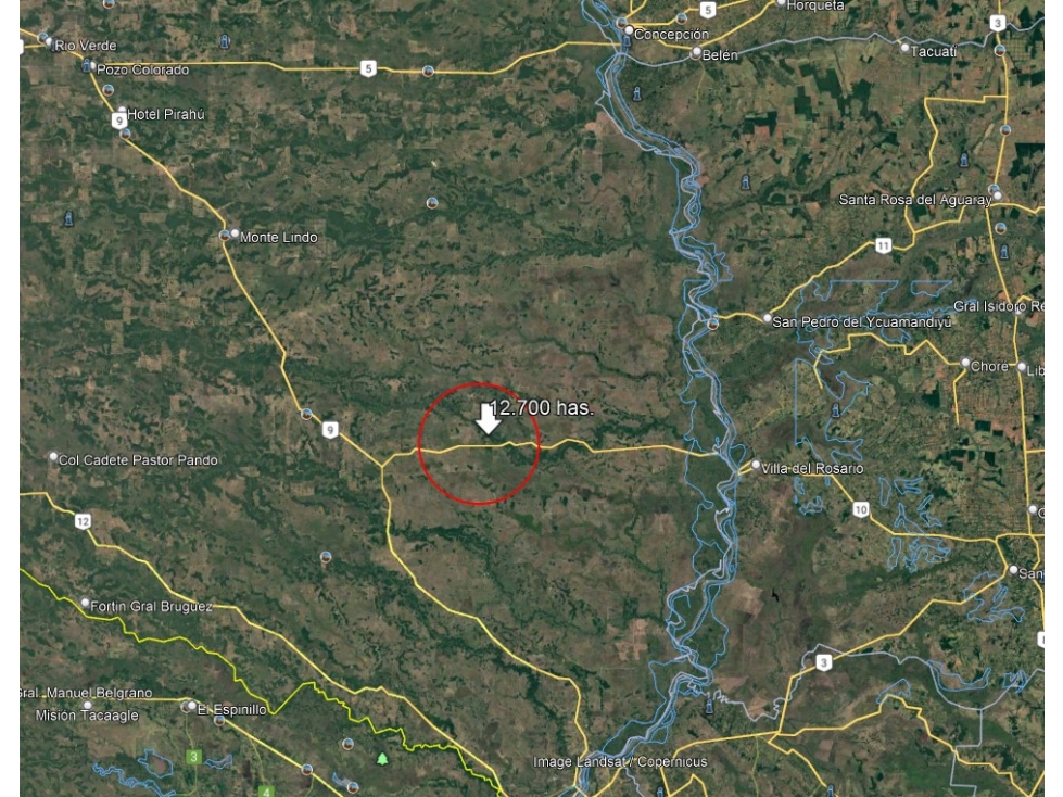 12.700 has ganaderas a menos de 200 km de Asunción. - 3