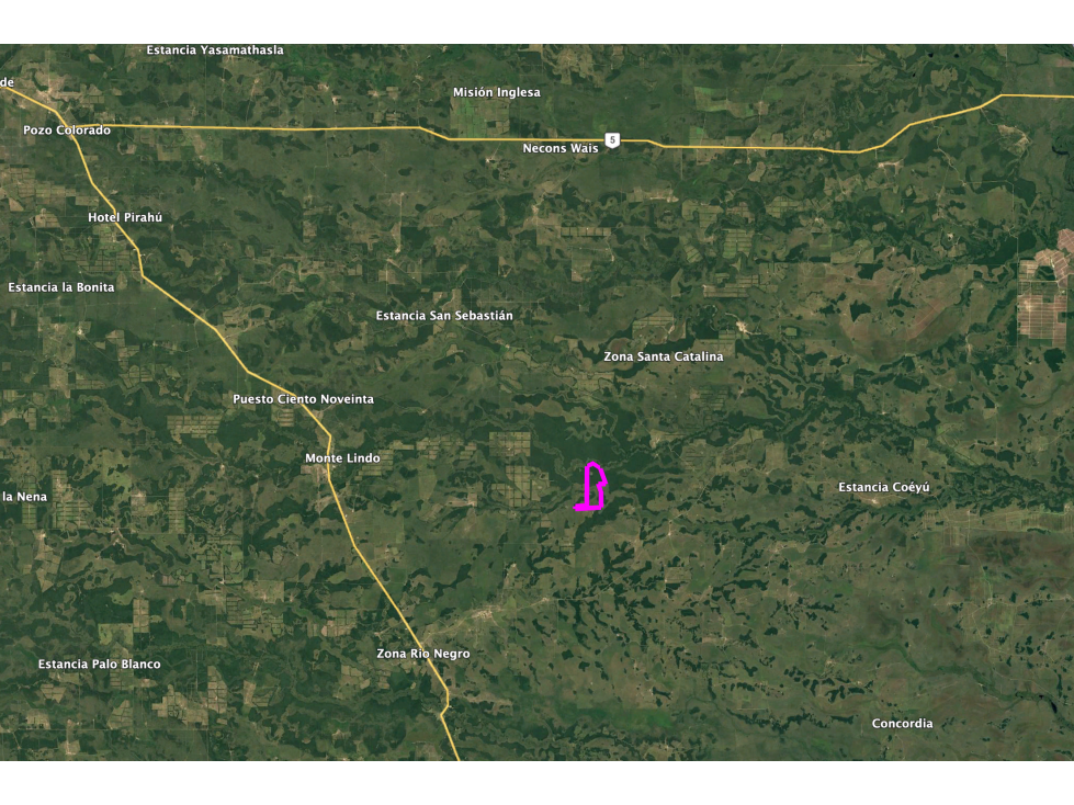 1472 hectareas de campo virgen en Bajo Chaco - 4