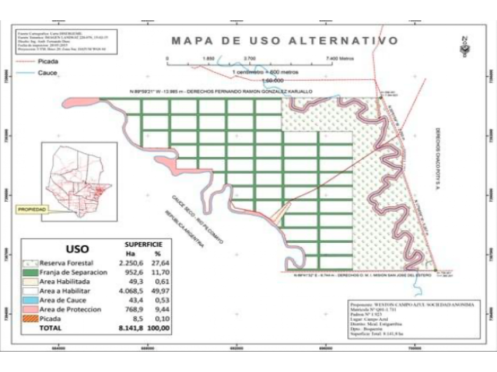 8.141 hectareas, MONTE EN ZONA DE GENERAL DIAZ. - 2
