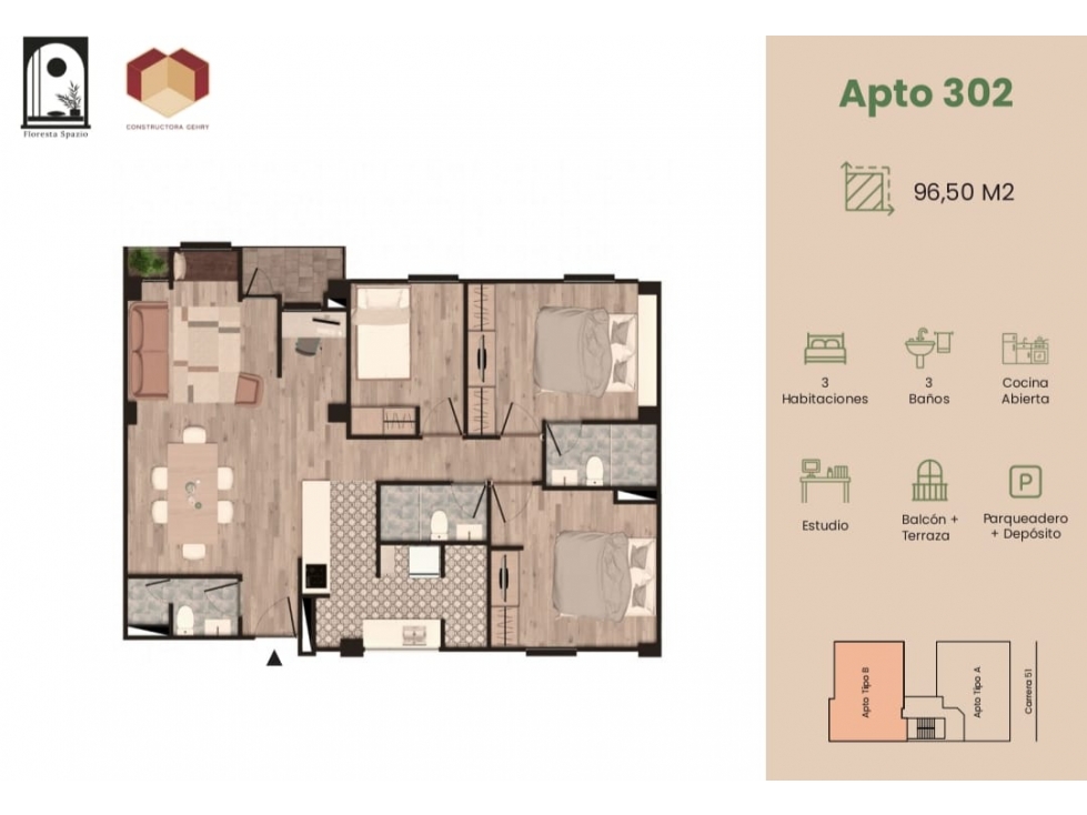 VENTA APARTAMENTO PARA ESTRENAR - PASADENA — foto 2