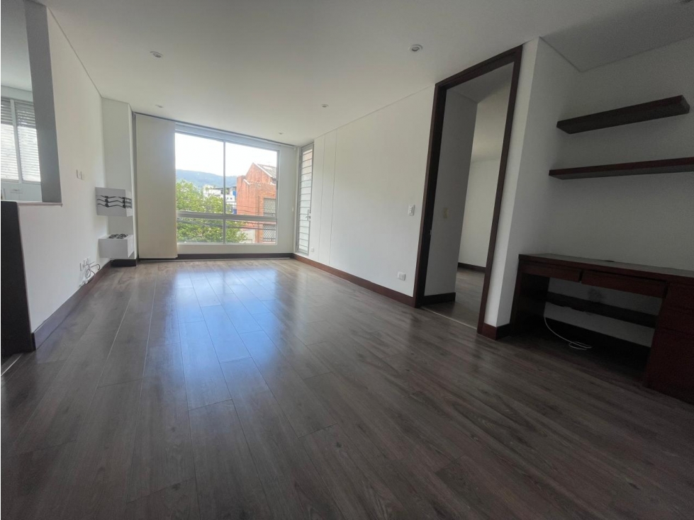 Luminoso Apto Exterior-Balcón-Chimenea Nueva Autopista-51.74 M2 — foto 3