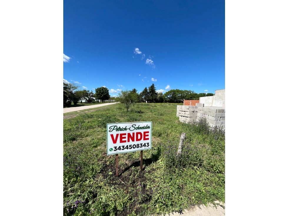 Se vende terreno barrio castaldo de María Grande calle Ghandi - 1