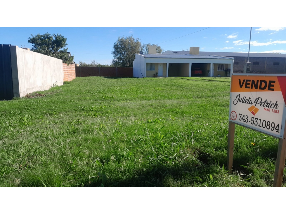 Se vende Terreno en Viale, Entre Rios de 10x30 - 2