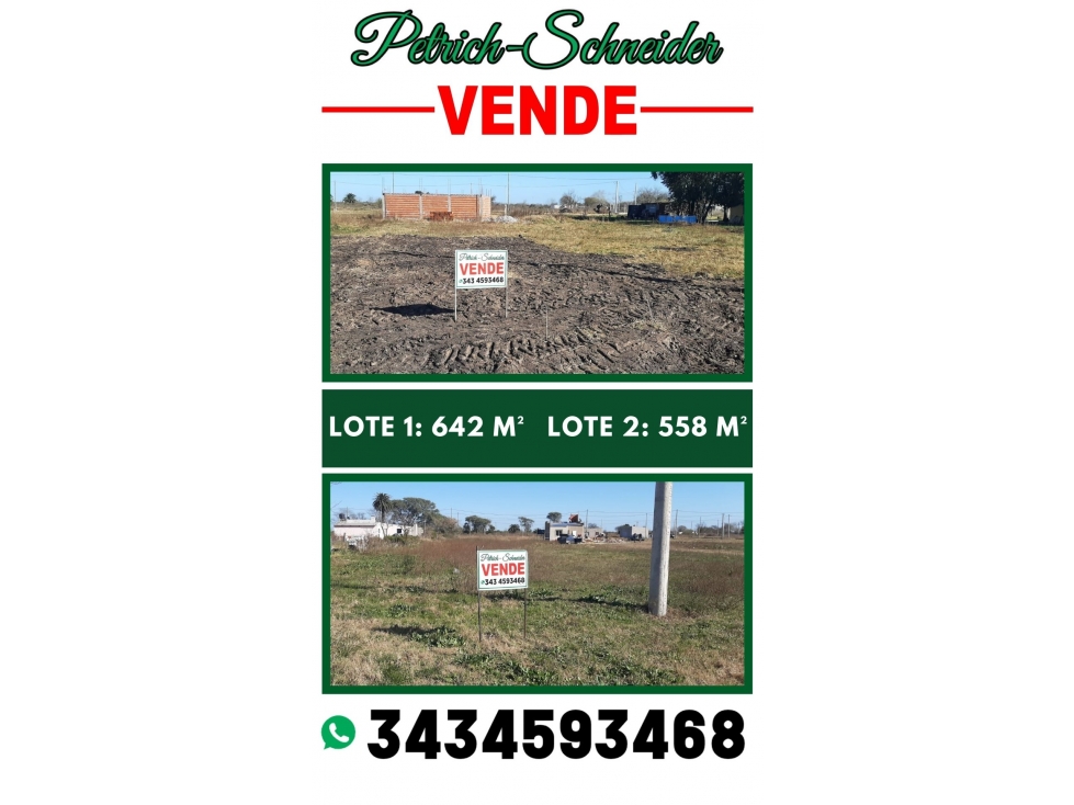 Se vende 2 lotes en María Grande - 3
