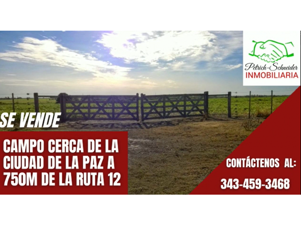 Se Vende Campo de 25 has, zona La Paz - 1