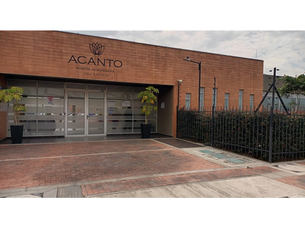 ACSI 1305. Se vende apartamento en Acanto, Mosquera.