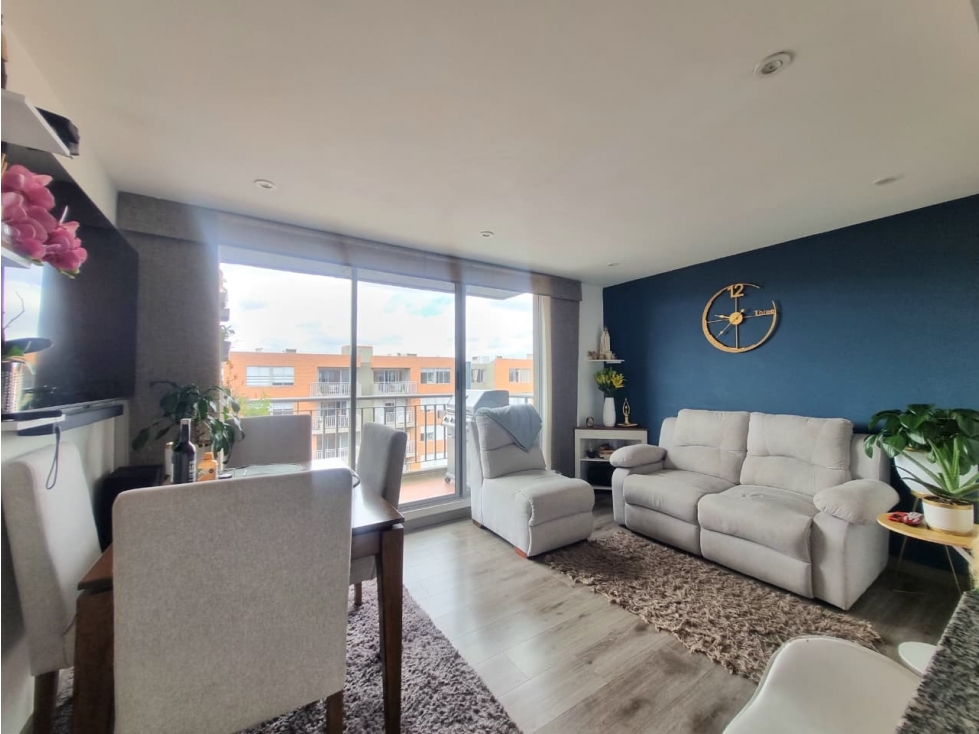 ACSI 1559. Apto en venta, amoblado Cerezo, Hacienda Alcalá, Mosquera. — foto 3