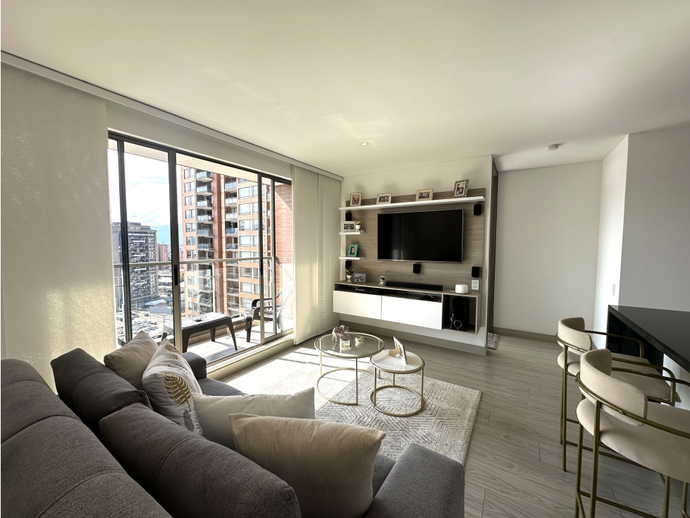 ARRIENDO APTOESTUDIO EXTERIOR COLINA , 47 MTS, 1 HAB, 1 BAÑO, 1 PARQ — foto 6