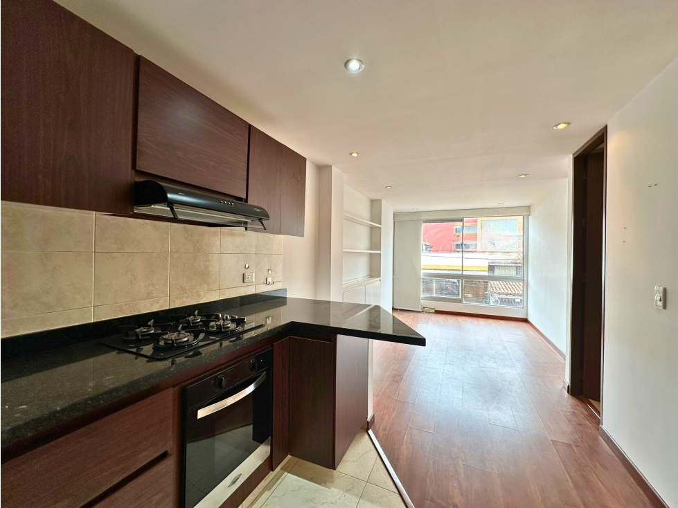 VENTA APTO EXTERIOR,NUEVO COUNTRY, 1 HAB, 1 BAÑO, 1 PARQUEADERO — foto 2
