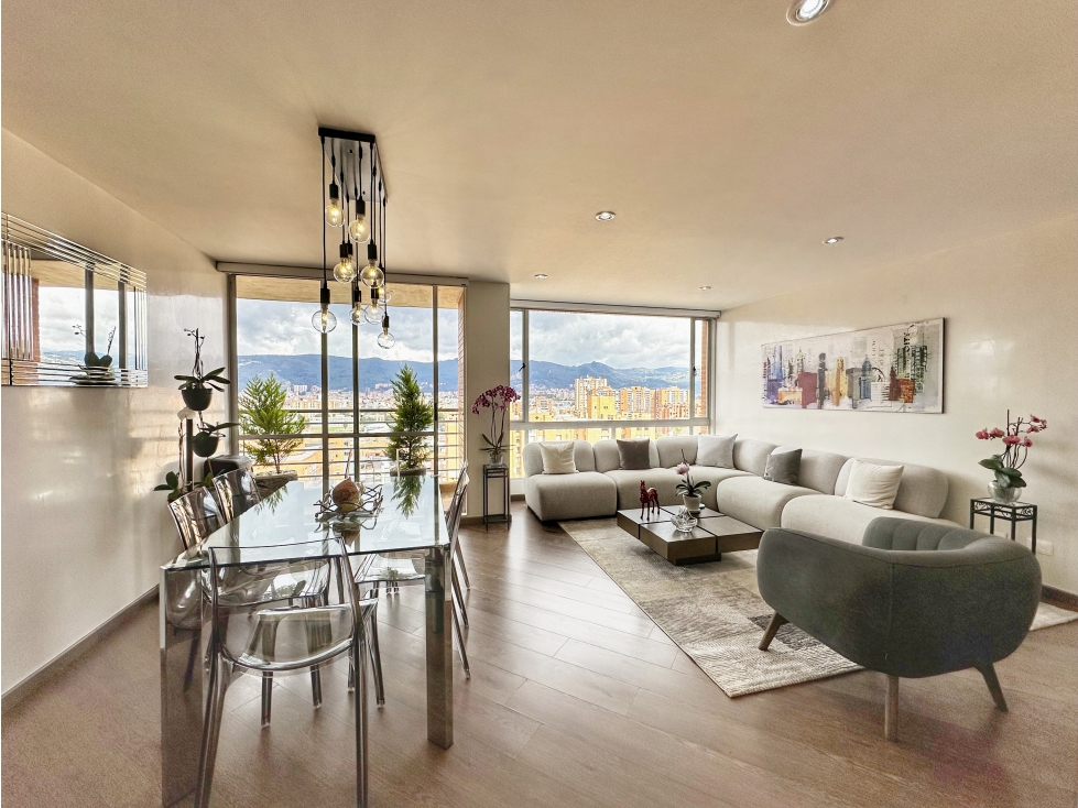 APARTAMENTO COLINA CAMPESTRE, 146 MTS, 3 HAB, 2 PARQ, ESQUINERO — foto 3