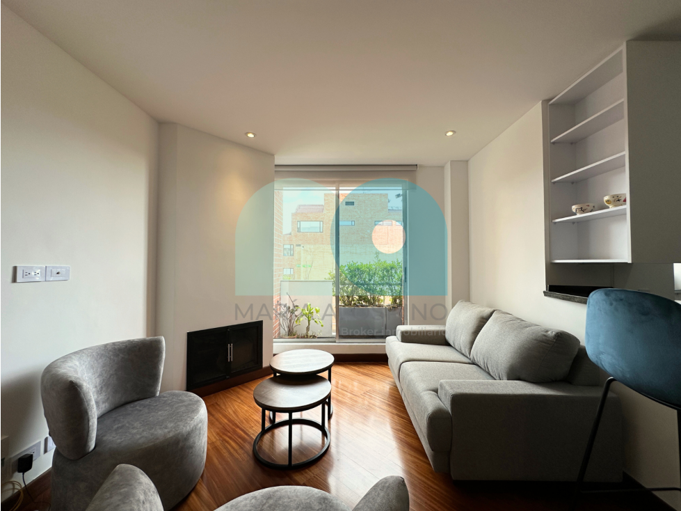 ARRIENDO APARTAMENTO, EL VIRREY, 2 ALCOBAS 2 PARQUEADEROS — foto 2