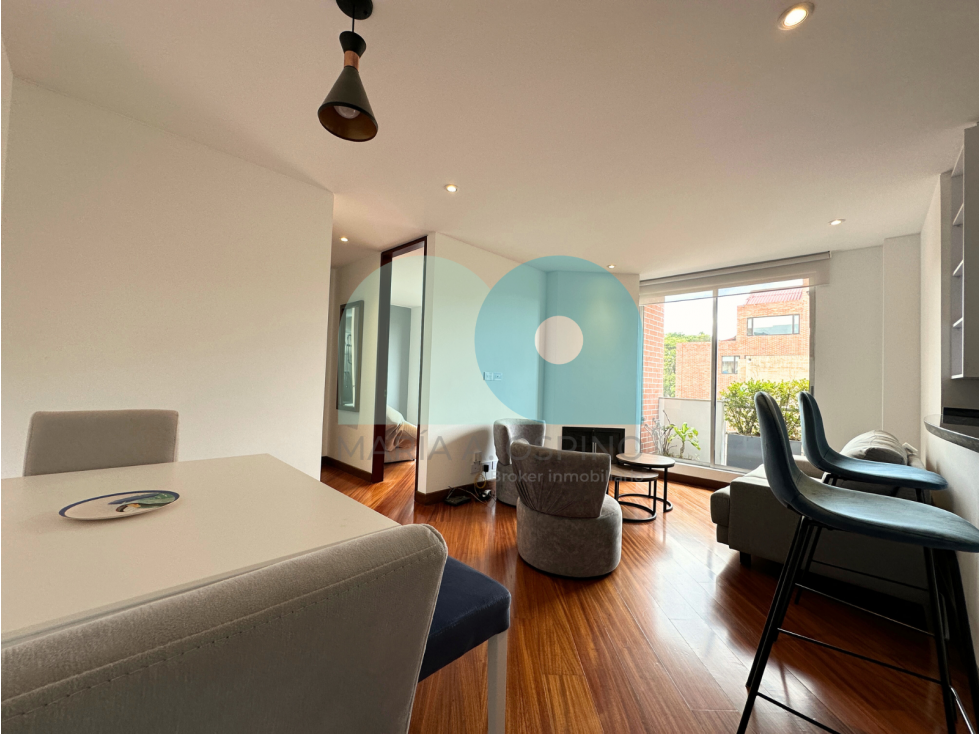 ARRIENDO APARTAMENTO, EL VIRREY, 2 ALCOBAS 2 PARQUEADEROS — foto 4