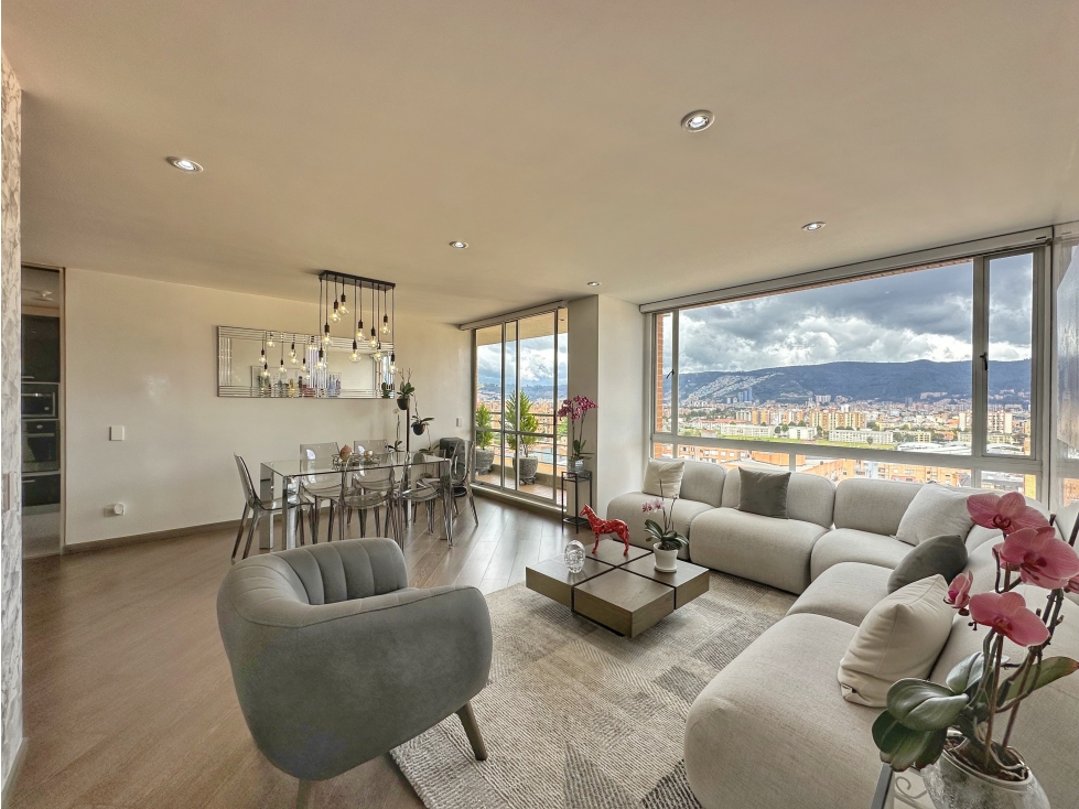 APARTAMENTO COLINA CAMPESTRE, 146 MTS, 3 HAB, 2 PARQ, ESQUINERO