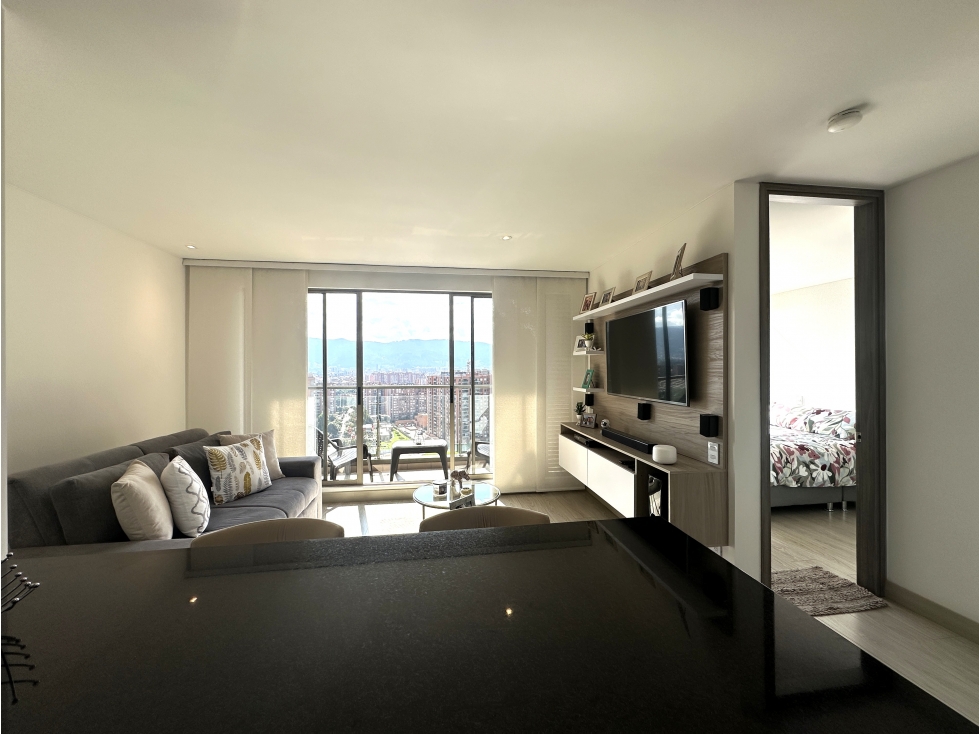 ARRIENDO APTOESTUDIO EXTERIOR COLINA , 47 MTS, 1 HAB, 1 BAÑO, 1 PARQ — foto 5