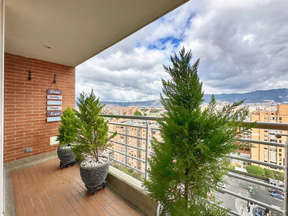 APARTAMENTO COLINA CAMPESTRE, 146 MTS, 3 HAB, 2 PARQ, ESQUINERO — foto 4
