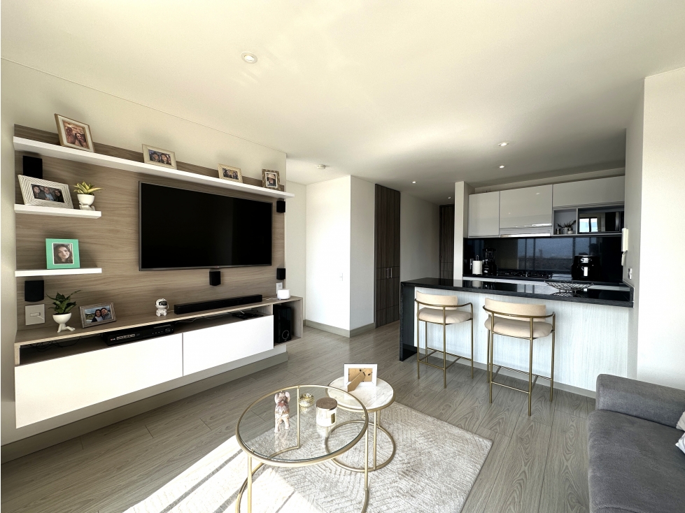 ARRIENDO APTOESTUDIO EXTERIOR COLINA , 47 MTS, 1 HAB, 1 BAÑO, 1 PARQ — foto 2