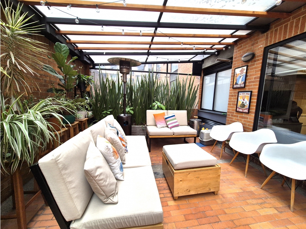 VENTA APTO CON TERRAZA, CHICÓ NORTE, 2 HAB, 2 BAÑOS, 2 PARQ