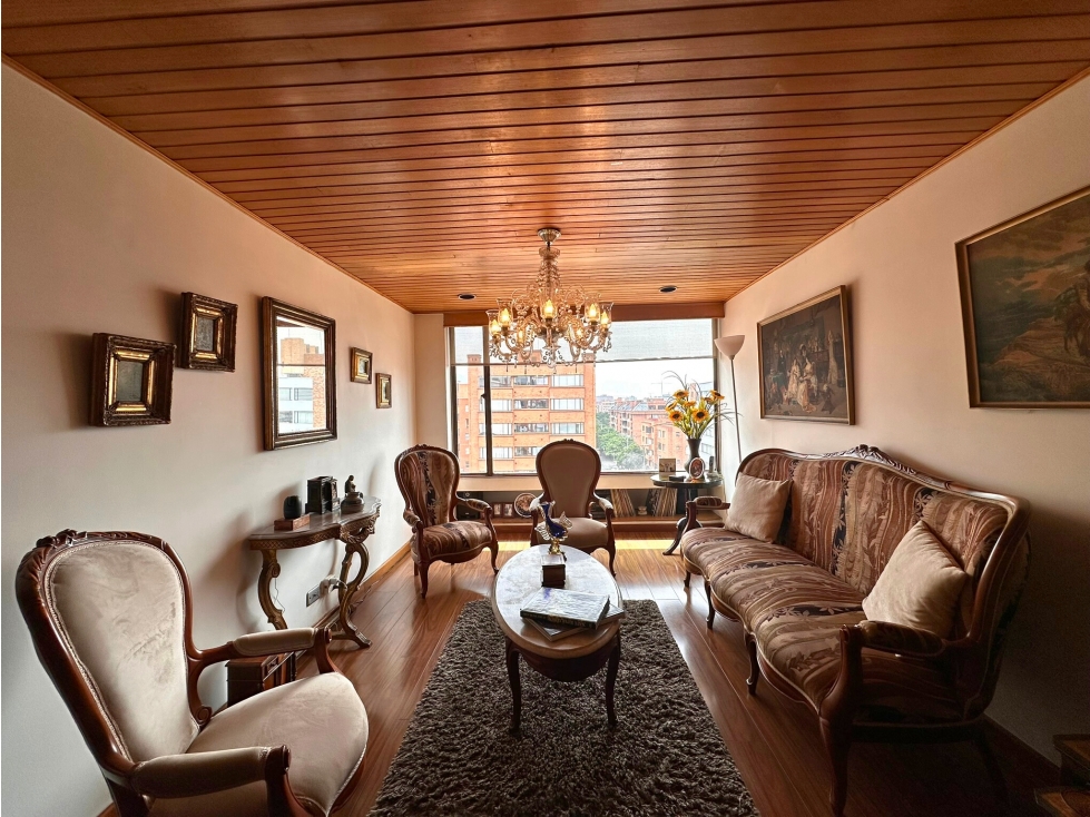 VENTA APTO SANTA BÁRBARA, 103 MTS, 4 HABITACIONES, 3 BAÑOS, 2 PARQ — foto 3