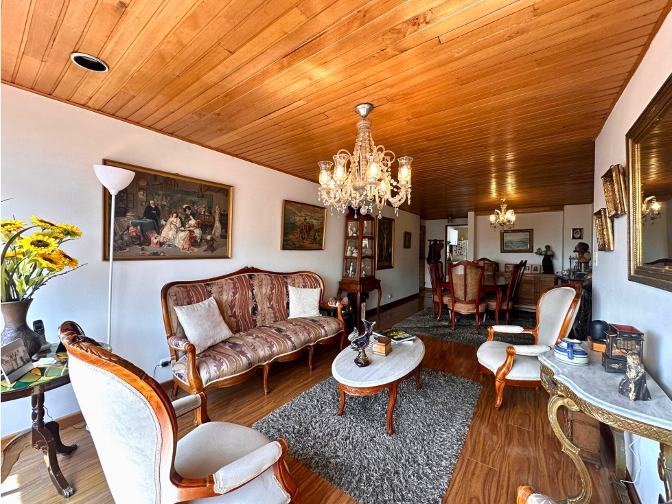 VENTA APTO SANTA BÁRBARA, 103 MTS, 4 HABITACIONES, 3 BAÑOS, 2 PARQ — foto 2