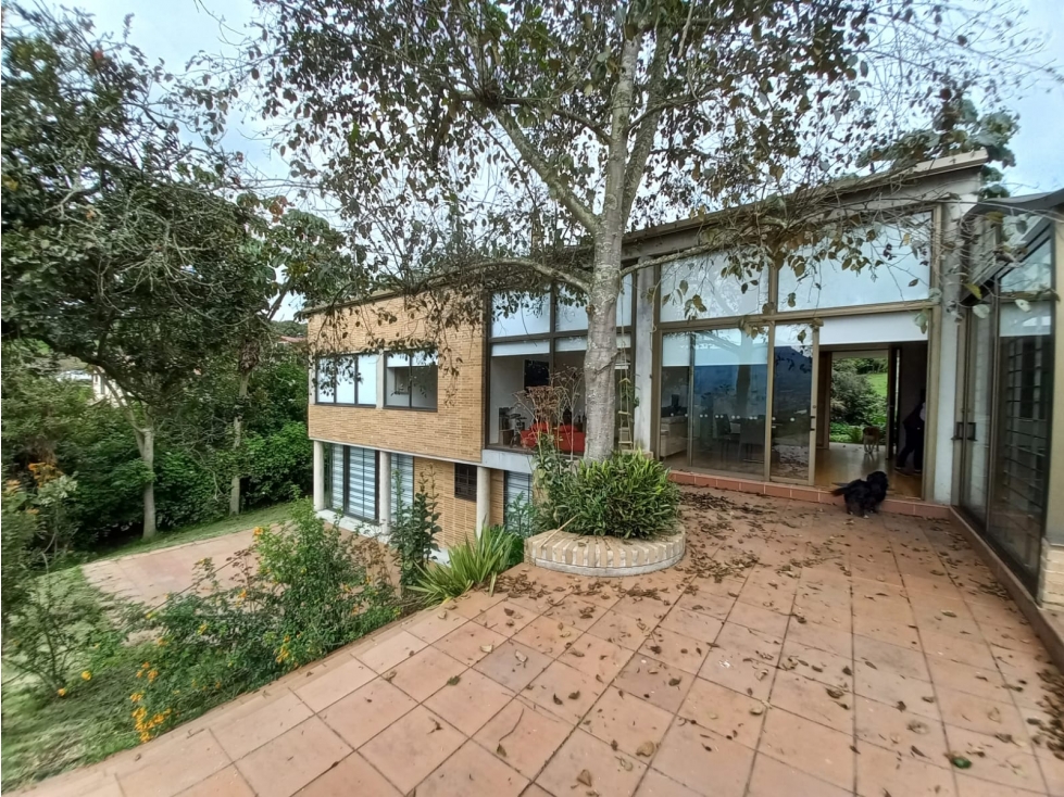 ARRIENDO CASA AMOBLADA EN RIO FRIO TABIO, 2472 MTS CON LINDA VISTA - 1