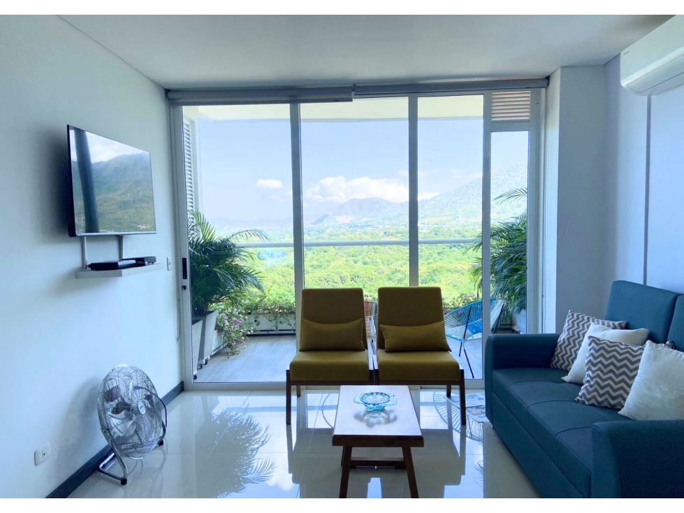 VENDO APARTAMENTO AMOBLADO EN SANTA MARTA EN POZOS COLORADOS — foto 4