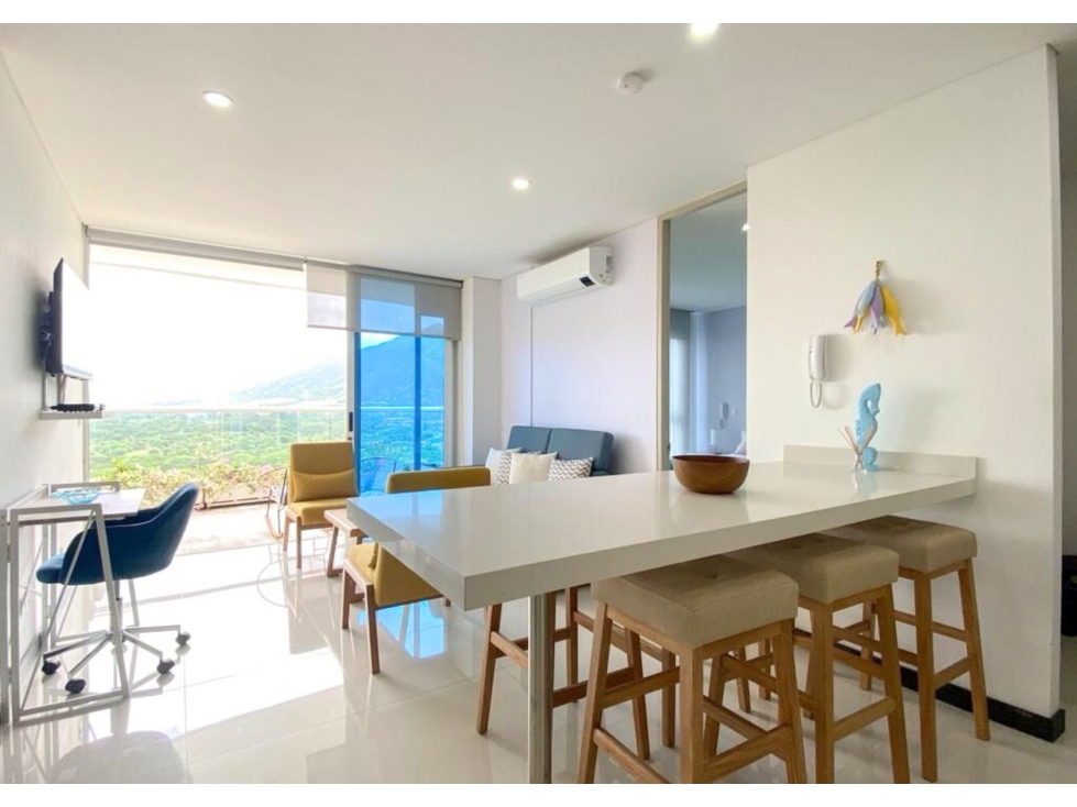 VENDO APARTAMENTO AMOBLADO EN SANTA MARTA EN POZOS COLORADOS — foto 2