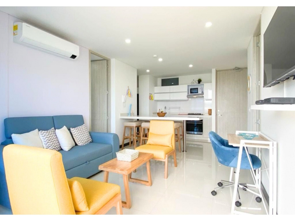 VENDO APARTAMENTO AMOBLADO EN SANTA MARTA EN POZOS COLORADOS — foto 3