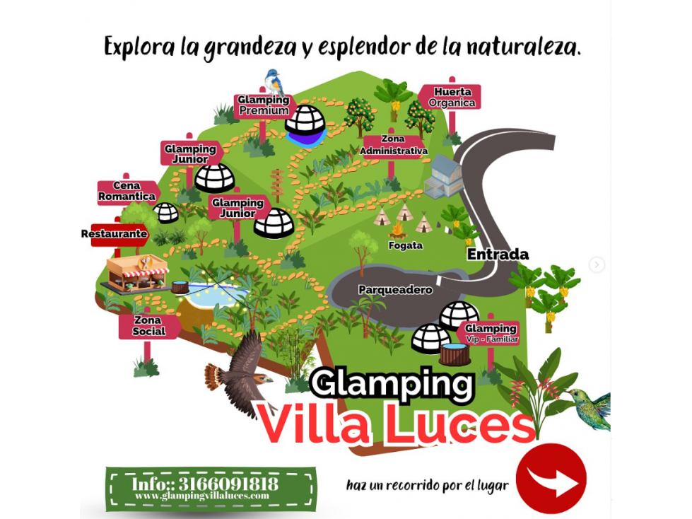FINCA EN VENTA EN TOCOTA CON 4 GLAMPINGS CERCA A CALI - 5