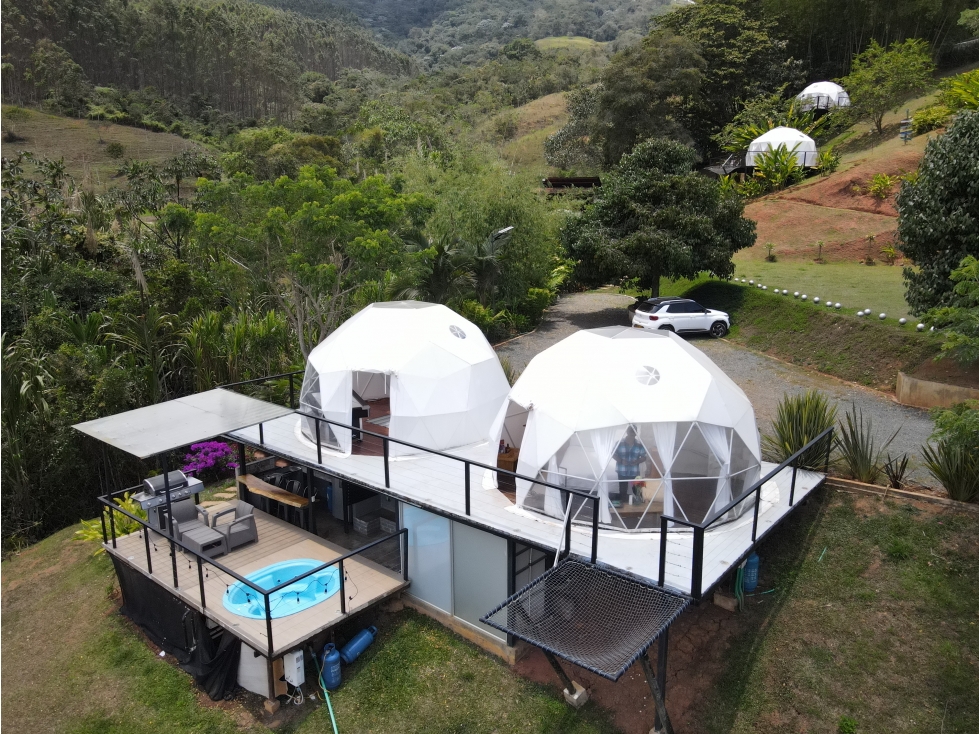 FINCA EN VENTA EN TOCOTA CON 4 GLAMPINGS CERCA A CALI - 6