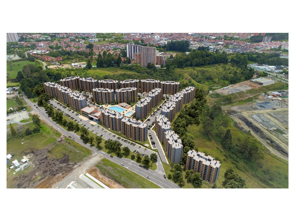 Apartamento en Venta Rionegro Bosque Robledal Constructora Bolívar — foto 2