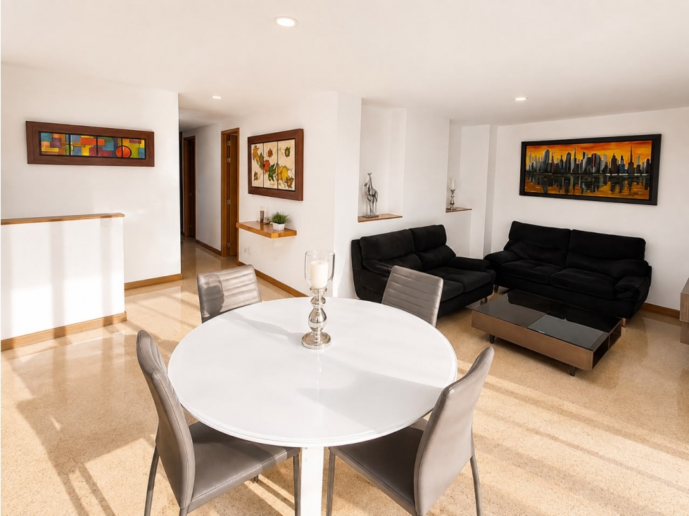ALQUILER APARTAMENTO AMOBLADO EN EL POBLADO SECTOR LOMA DE ALEJANDRÍA — foto 2